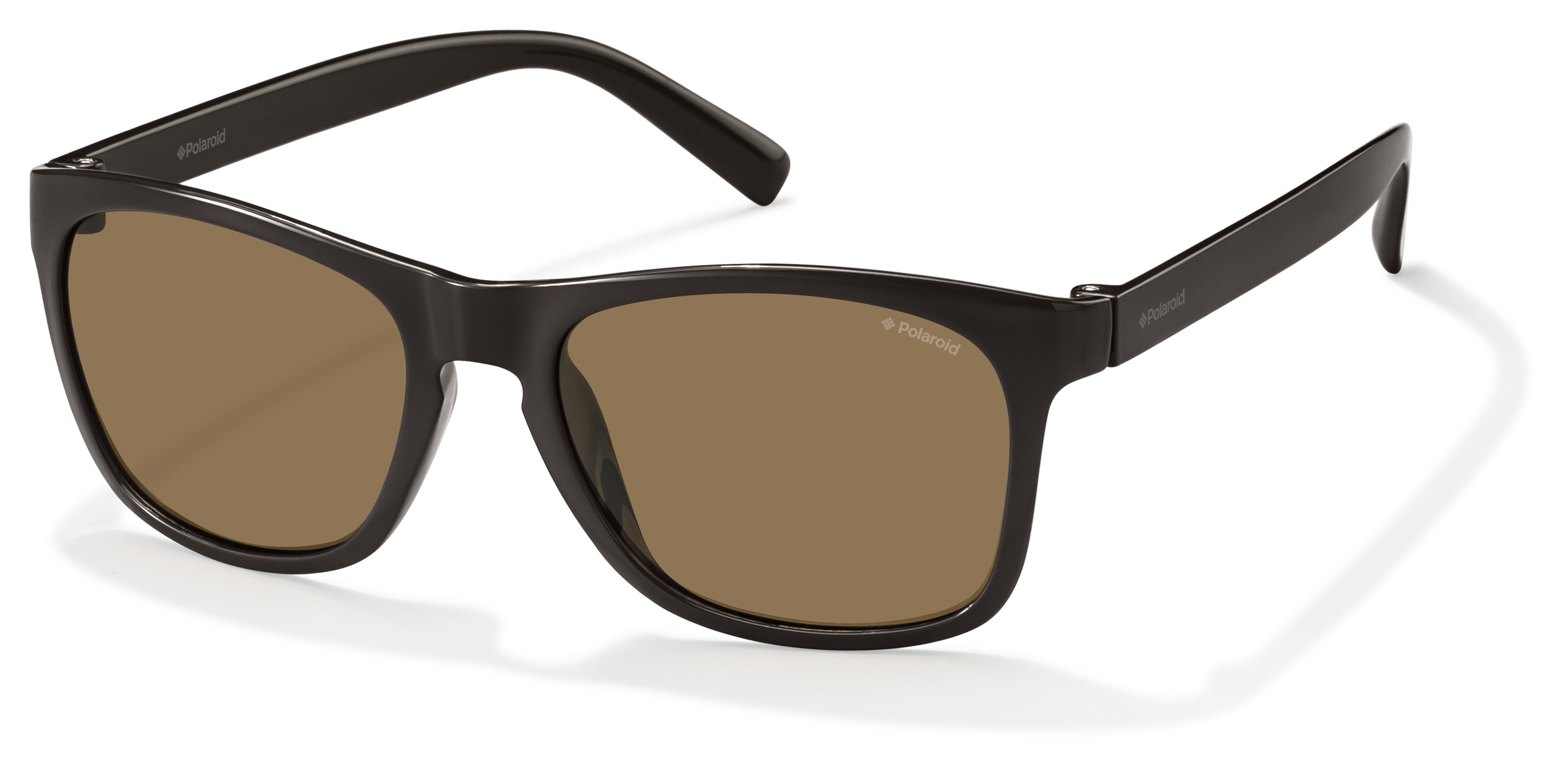 Lunettes De Soleil Polaroid PLD 3009 Polarisées - Verres Bruns, Monture Noir/brun - Neuf Avec étiquettes