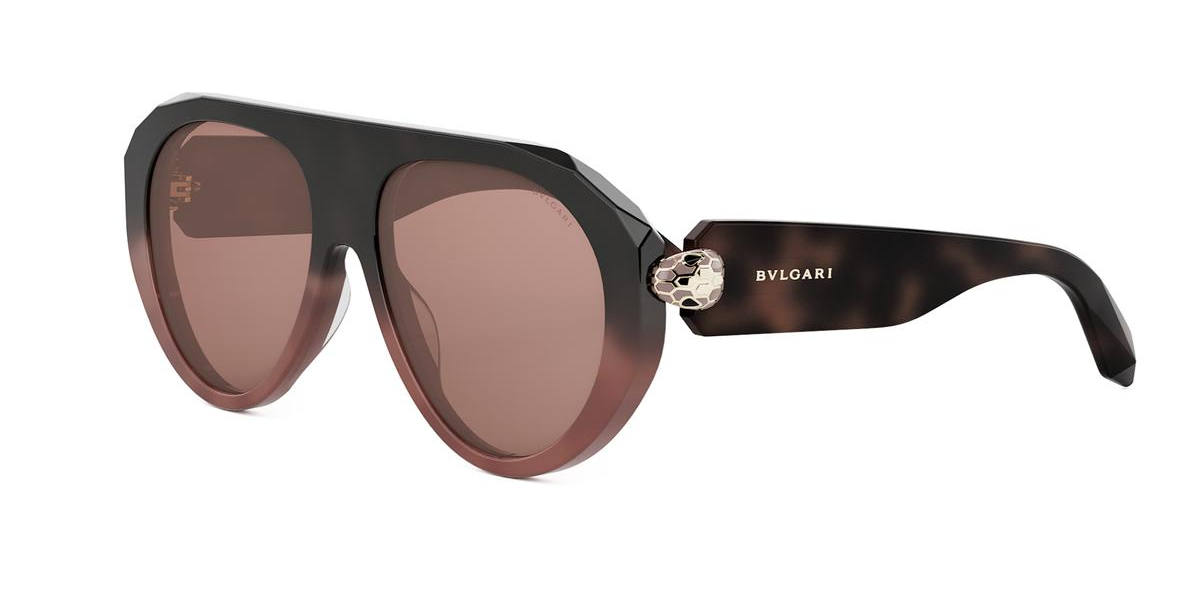 サングラス Bvlgari FW25 Bulgari - BV40060I - 56s (BV40060I 56S) BVLGARI BV40060I SERPENTI 01B 56 SUNGLASSES
