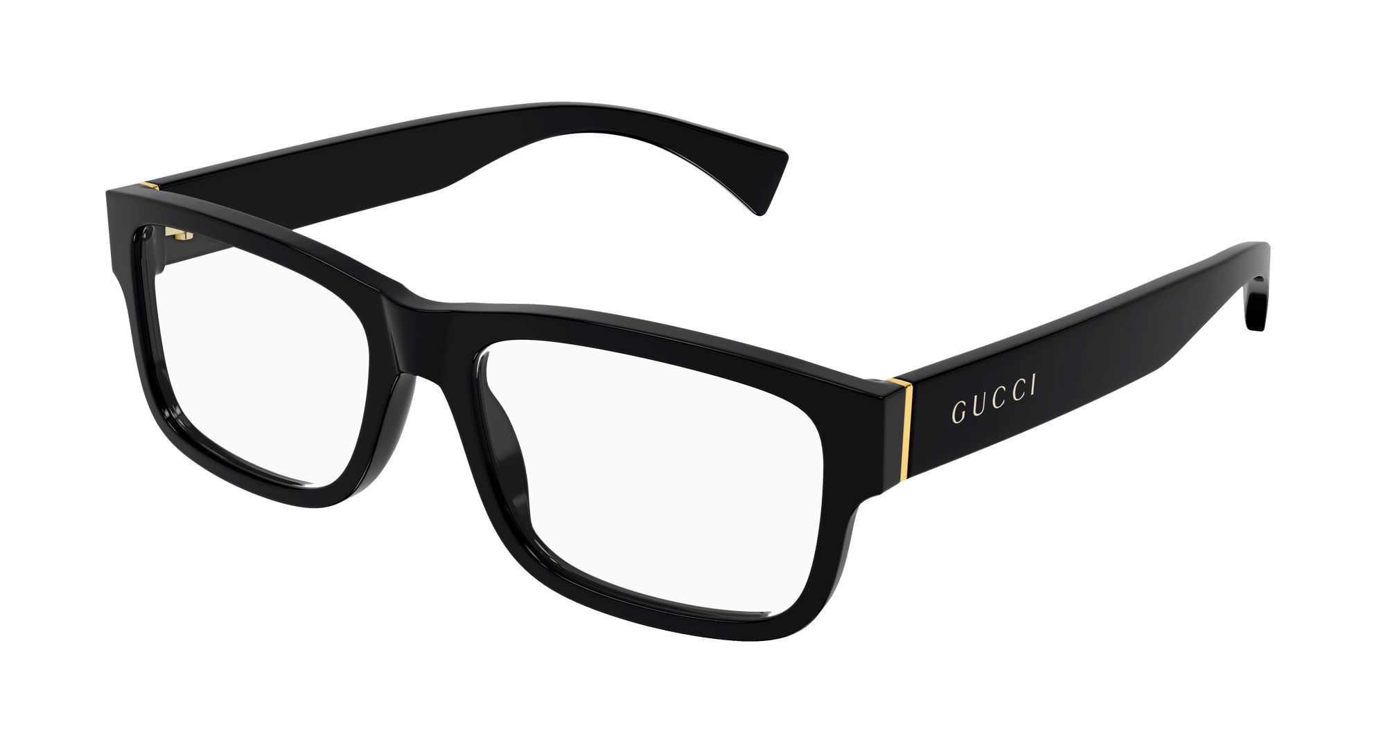 All black gucci glasses best sale